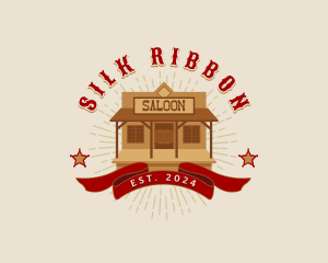 Western Saloon Bar logo design