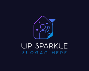 Sparkling Pressure Washer logo design