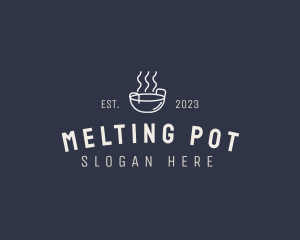 Restaurant Cooking Pot logo design