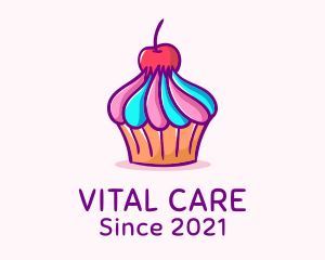 Sweet Cherry Cupcake logo