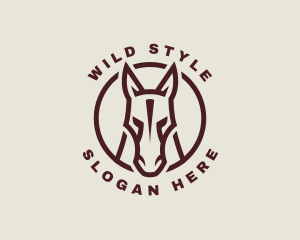 Wild Horse Trainer logo design