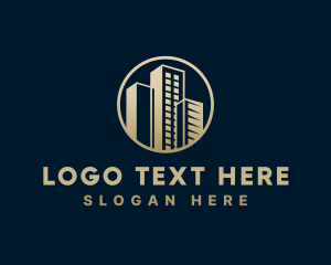Office - Office Tower Building logo design