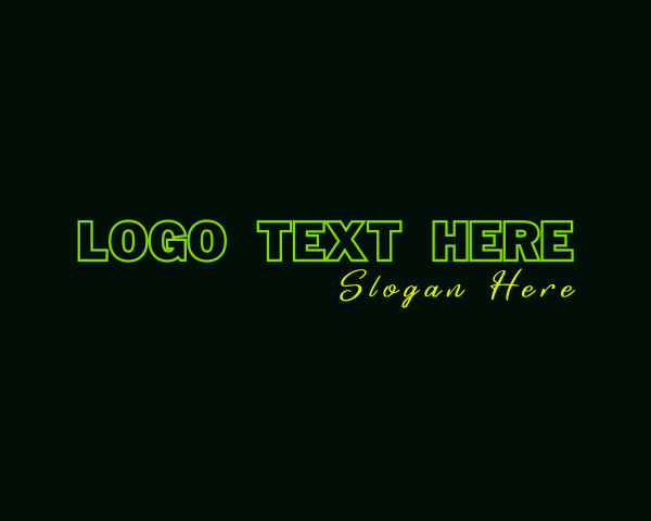 Techno logo example 2