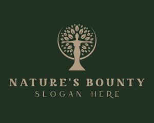 Nature Woman Tree logo design