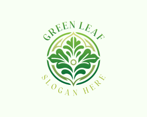 Vegan Herbal Garden logo design