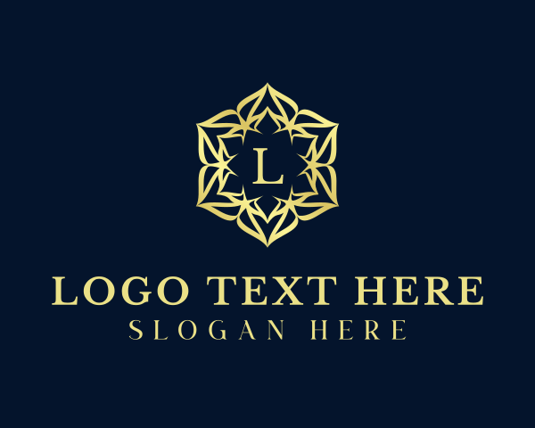 Floral Luxury Pattern  logo