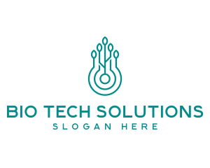 Science Biotechnology Lab logo design