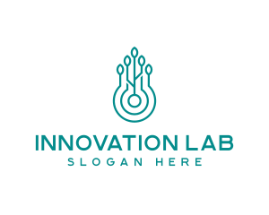 Science Biotechnology Lab logo design