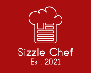 Document Chefs Hat  logo design