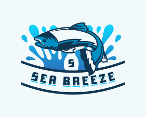 Fish Tuna Seafood logo design