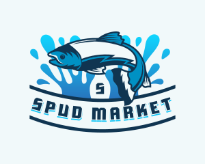 Fish Tuna Seafood logo design