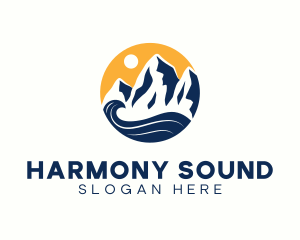 Mountain Summit Wave Logo