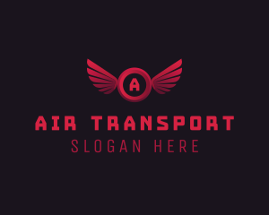 Aviary Wing Aeronautics logo design