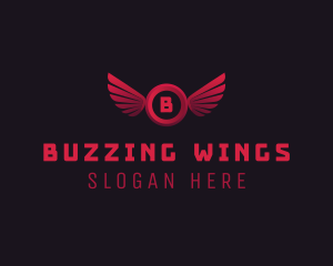 Aviary Wing Aeronautics logo design