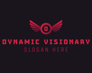 Aviary Wing Aeronautics logo design