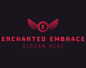 Aviary Wing Aeronautics logo design