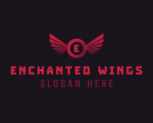 Aviary Wing Aeronautics logo design