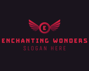 Aviary Wing Aeronautics logo design