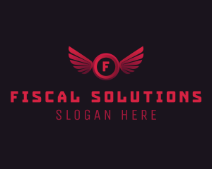 Aviary Wing Aeronautics logo design