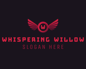 Aviary Wing Aeronautics logo design