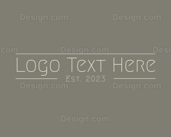 Luxury Branding Business Logo