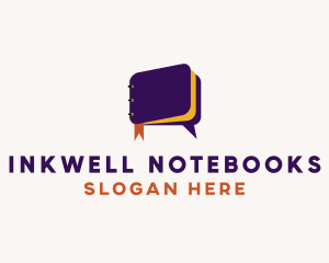 Notebook Chat Bubble logo