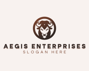 Wild Bison Enterprise logo design