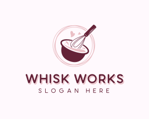 Whisk Baking Bowl logo