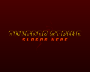 Thunder Gaming Esports logo design