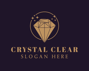 Gold Diamond Luxury logo design