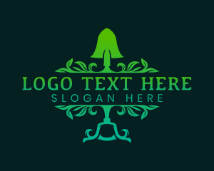 Shovel Landscaping Gardening logo