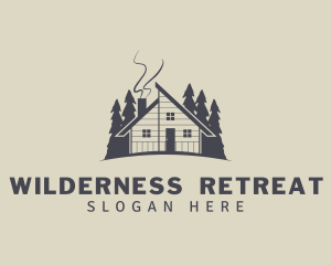 Forest Wooden Cabin logo