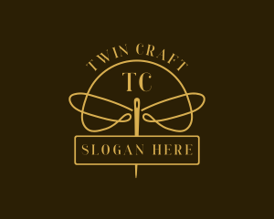 Sew Craft Tailoring logo design