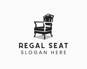  Chair Furniture Seat logo design