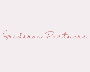 Elegant Cursive Business Logo