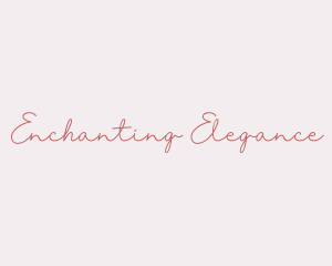 Elegant Cursive Business logo design