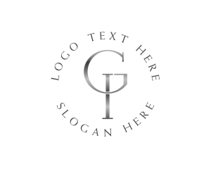 Luxury Boutique Letter GP Logo