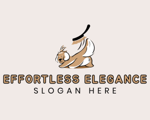 Dog Pet Grooming Logo