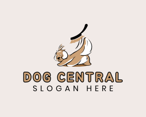 Dog Pet Grooming logo design