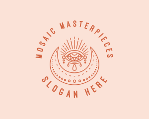 Mystical Moon Eye logo design