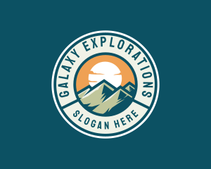 Outdoor Mountain Adventure logo design