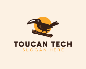 Toucan Bird Wildlife logo design