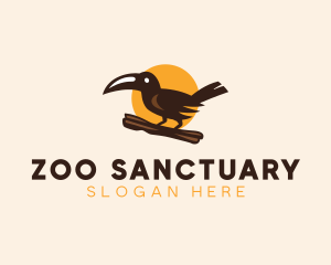 Toucan Bird Wildlife logo design