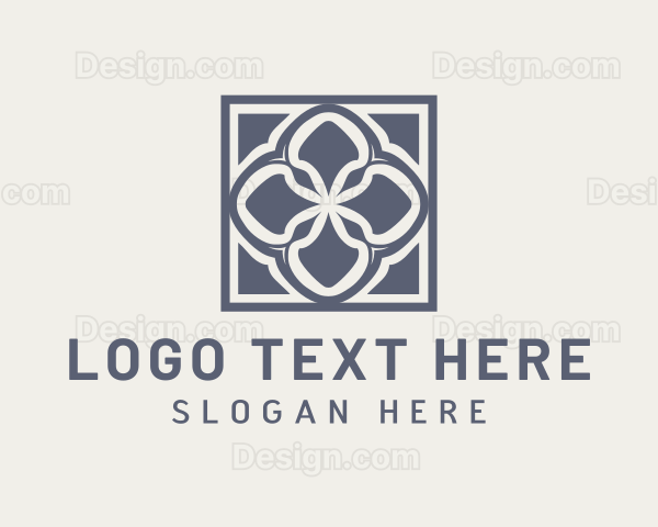 Flooring Tile Pattern Logo