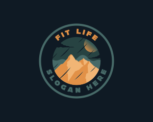 Mountain Outdoor Adventure Logo