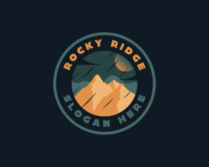 Mountain Outdoor Adventure logo design