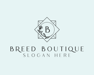 Wedding Boutique Salon logo design