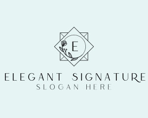 Wedding Boutique Salon logo design