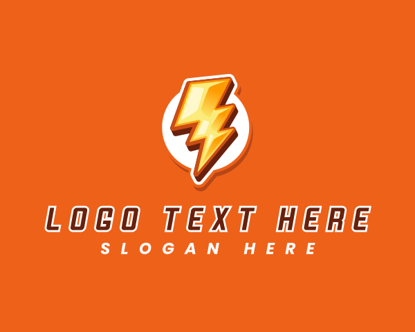 Gaming Lightning Bolt logo