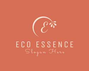 Flower Eco Leaf logo design